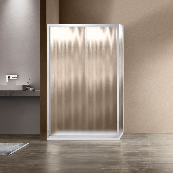 Душевой уголок Vincea Garda VSR-1G1015CH, 1500*1000, хром, стекло шиншилла