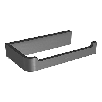 Держатель для туалетной бумаги Lemark SMOOTH LINE открытый, графит (9726009) Держатель для туалетной бумаги Lemark SMOOTH LINE открытый, графит (9726009)