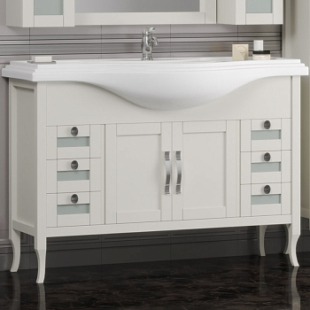 Тумба для комплекта Opadiris Мираж 120 слоновая кость