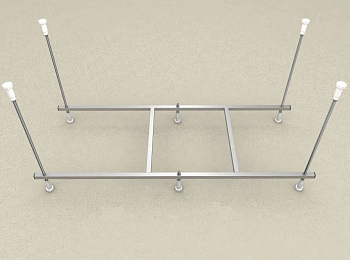 Сборный каркас для ванны Aquatek Мия 130 KAR-0000054