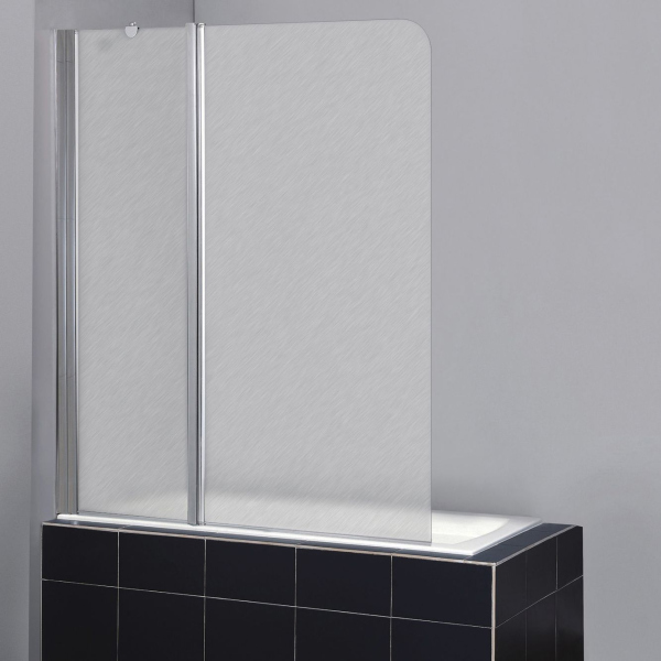 Шторка на ванну Belbagno SELA-V-11-120/140-Ch-Cr-L