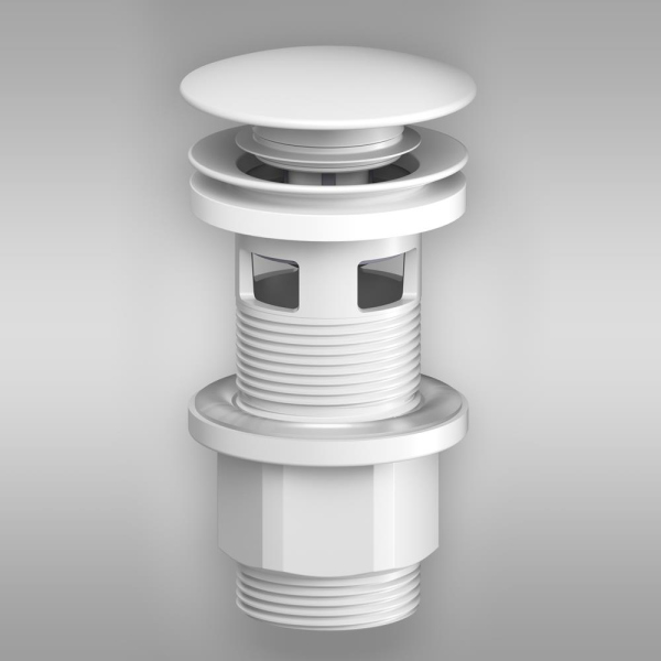 Донный клапан AM.PM F0700P33 click-clack Белый Донный клапан AM.PM F0700P33 click-clack Белый