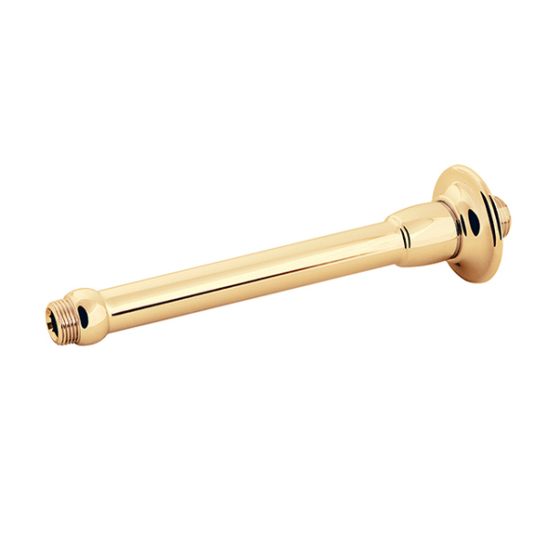 Кронштейн потолочный 200 мм. для душ. насадки инсталляц. (золото) Caprigo, 99-115-oro