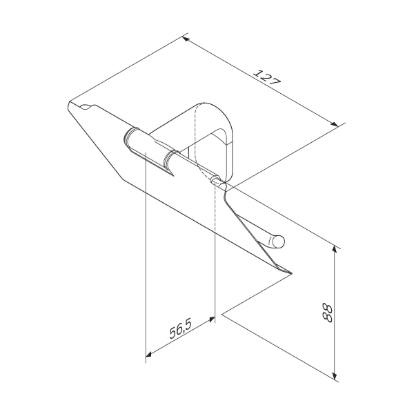 Держатель туалетной бумаги AM.PM Joy A84341400 Держатель туалетной бумаги AM.PM Joy A84341400