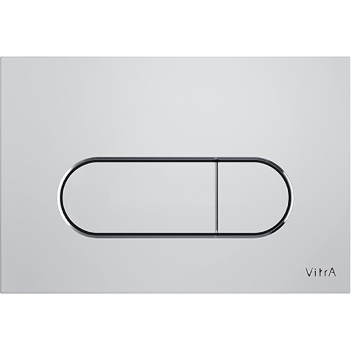 Панель смыва Vitra Root Round, хром, 740-2280