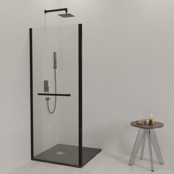 Боковая панель RGW Z-060-1B, 352206100-14, Чёрный, 100*185