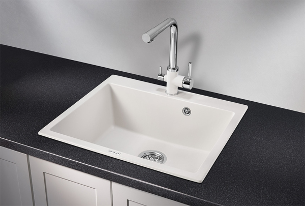 Кухонная мойка GRANULA (6001, АРКТИК)