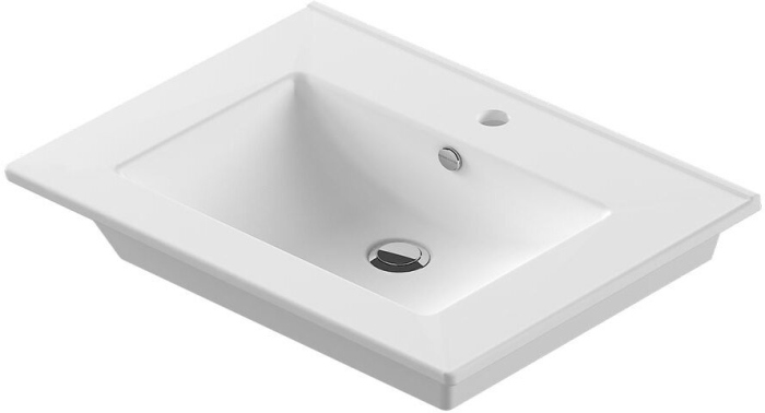 Мебельная раковина RAVAL Quadro (QDR75SLWB01)