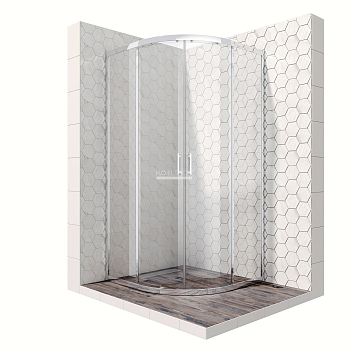Душевое ограждение Ambassador Kingston 14011104 (900x900x2000)