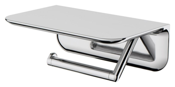 Держатель туалетной бумаги AM.PM Sensation A30341500 с полкой Держатель туалетной бумаги AM.PM Sensation A30341500 с полкой