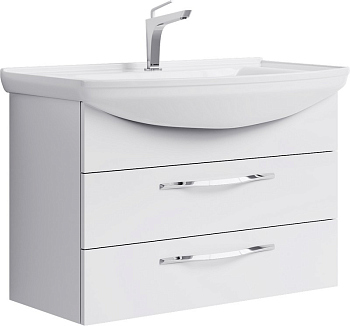 Тумба без раковины AQWELLA подвесная 85см., Agr.01.08/2