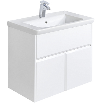 ZRU9303012 Up Модуль для раковины белый глянец 800 мм