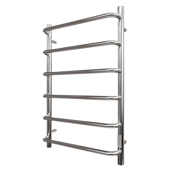 Полотенцесушитель электрический Point PN08858 П6 500x800 диммер справа, хром