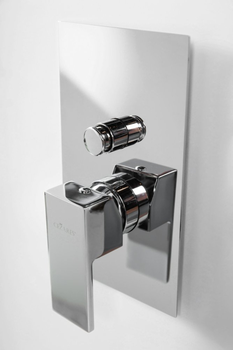 UNIKA-VDIM-02 Встраиваемый однорычажный смеситель для душа с переключателем, исполнение бронза