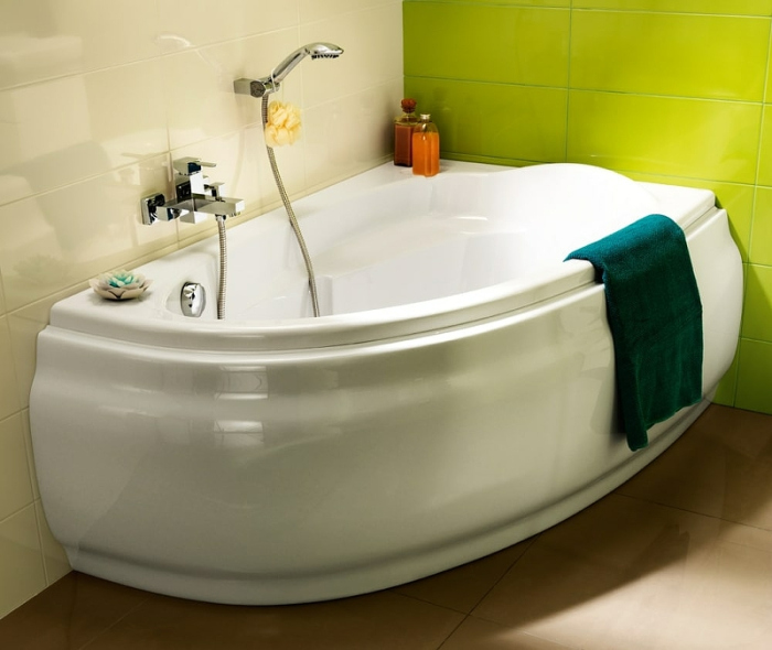 Ванна Cersanit асимметричная JOANNA 150x95 правая