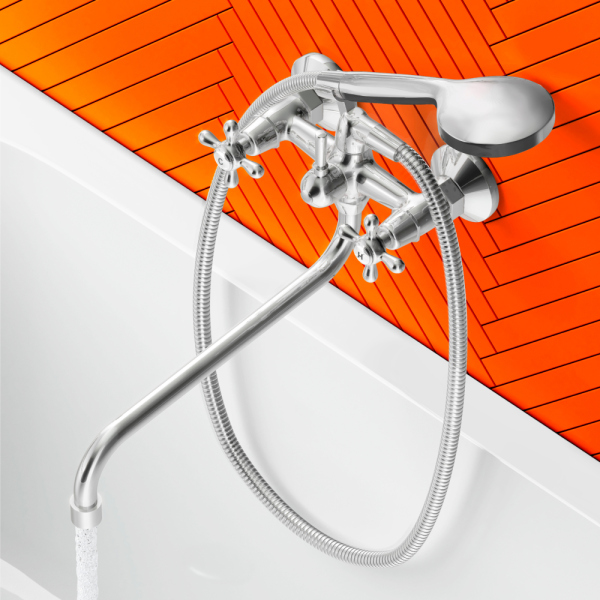 Смеситель для ванны и душа Dorff Vintage, D6095000