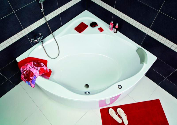 Подголовник для ванны Ravak New Day серый