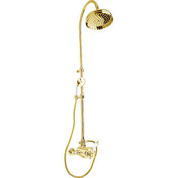 Душевая стойка Cezares Venezia VENEZIA-CD-T-03/24-Bi золото