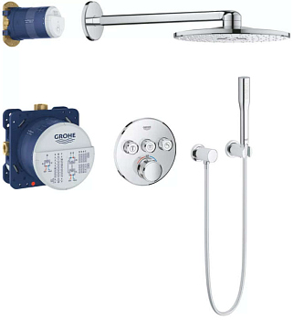 Душевой комплект Grohe Grohtherm SmartControl 34705000 с термостатом