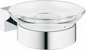 40754001 Essentials Cube Мыльница с держателем, хром