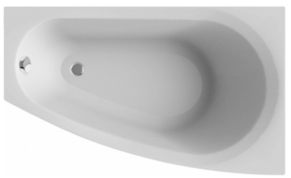 ВАС012000П100 BALINE Ванна асимметричная правая 150х90 белая ALBA SPA ВАС012000П100 BALINE Ванна асимметричная правая 150х90 белая ALBA SPA