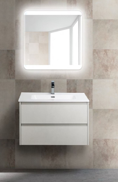 Тумба с раковиной Belbagno KRAFT, KRAFT-800-2C-SO-BO+ BB800ETL (готовый набор)