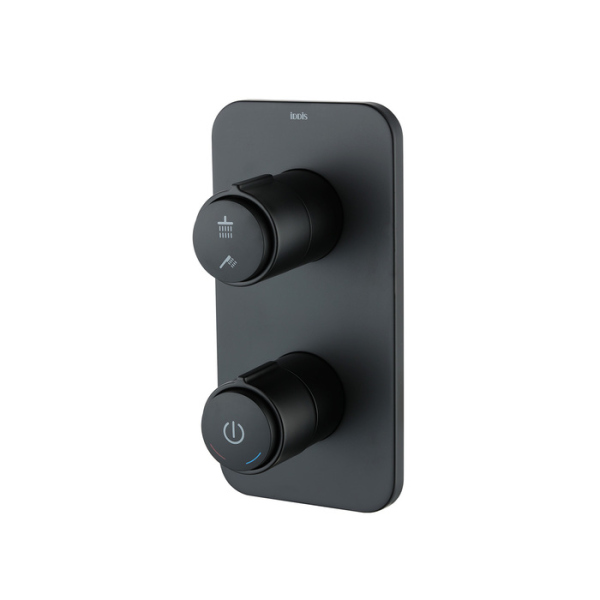 Смеситель IDDIS черный матовый встраиваемый Slide (SLIBLBTi67)