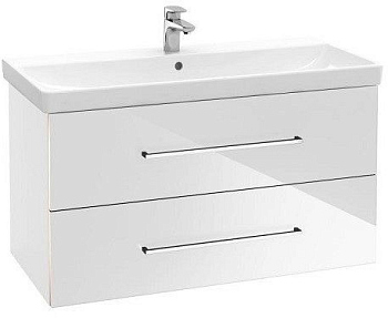 Тумба под раковину Villeroy&Boch Avento A89100B4, белая