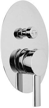 Смеситель для ванны Cezares Over OVER-VDP-01-Cr