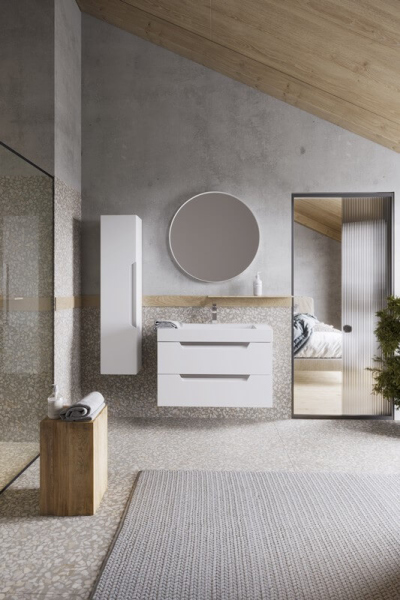 Подвесная тумба без раковины AQWELLA 90см., CUB0109W