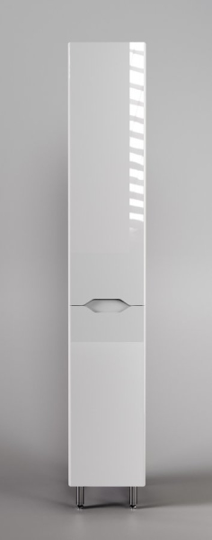 Колонна Style Line универсальная "Марелла L" с корзиной, белый глянец, PLUS, СС-00002428 Колонна Style Line универсальная "Марелла L" с корзиной, белый глянец, PLUS, СС-00002428