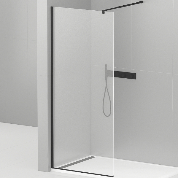 Душевая перегородка Cezares, LIBERTA-L-1-85-C-NERO