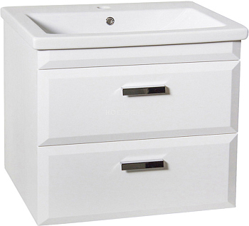 Тумба для комплекта Style Line Лотос 70 Люкс Plus подвесная, белая