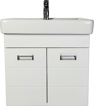 Тумба с раковиной 1 Orange Таис 60 подвесная, белая