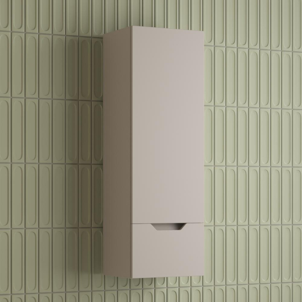 Пенал "Остин" 360 см подвесной 1 ящик крем эмаль PLUS, ЛС-00002417