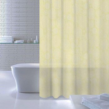 Штора для ванной Iddis Flower Bloom