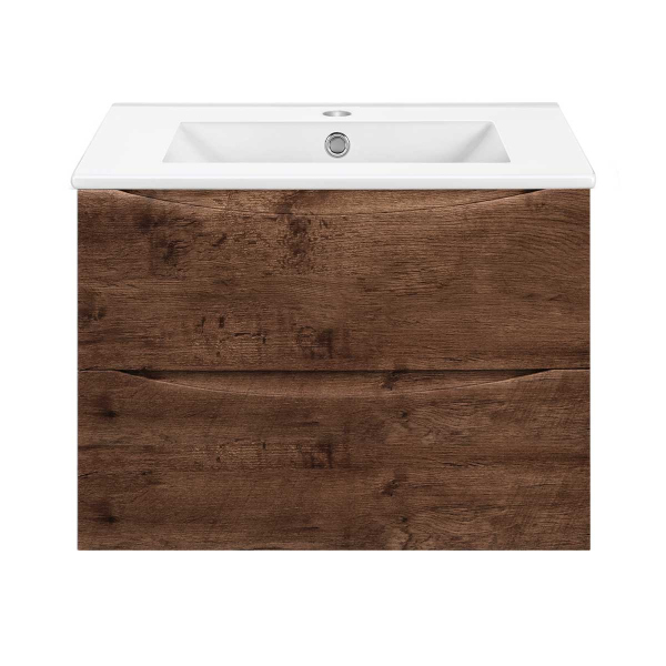 Тумба с раковиной Vincea Mia Slim 700 подвесная, R.Wood, VMC-2MC700S1RW+VBS-13970S1 Тумба с раковиной Vincea Mia Slim 700 подвесная, R.Wood, VMC-2MC700S1RW+VBS-13970S1