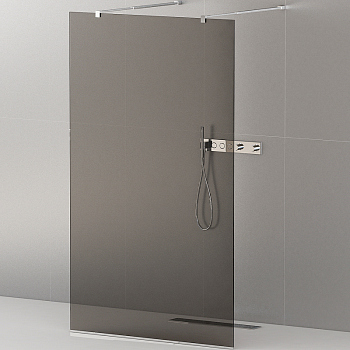 Душевая перегородка Cezares, LIBERTA-L-2-100-GR-Cr