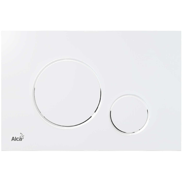 Кнопка смыва AlcaPlast THIN M670 белый