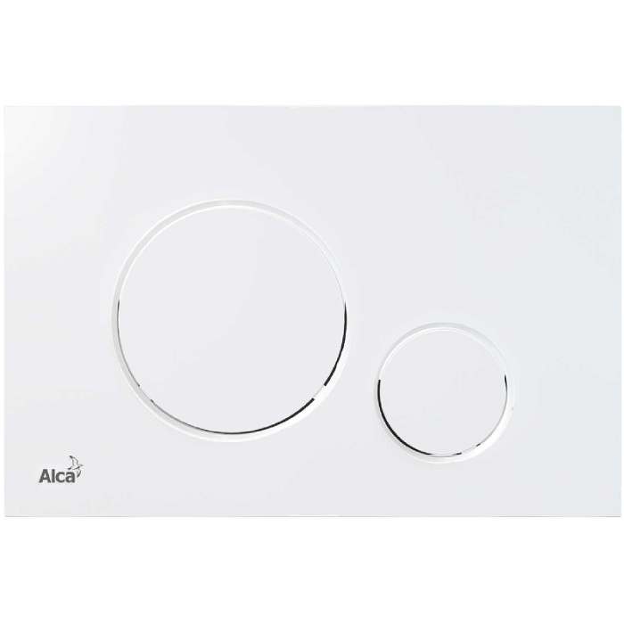 Кнопка смыва AlcaPlast THIN M670 белый