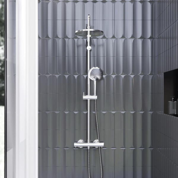 Душевая система с термостатом Damixa Jupiter, 977800000