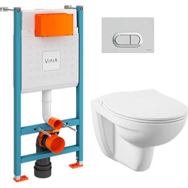 Комплект 4 в 1 VitrA Vitraus 9773B003-7206 с микролифтом