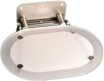 Сиденье для душа Ravak Ovo Chrom clear/stainless