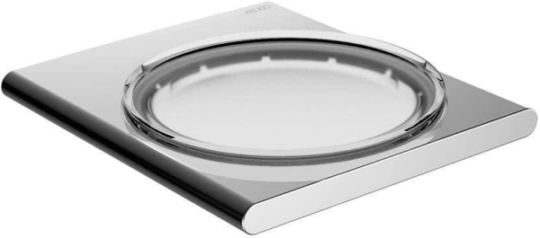 11555019000 EDITION 400 Держатель с мыльницей из хрусталя, хром