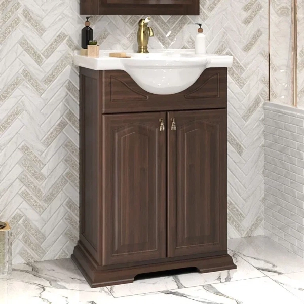 Тумба без раковины Opadiris Риспекто 55, цвет нагал (Раковина Opadiris Nil 55), 00-00007073