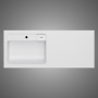 Раковина мебельная над стиральной машиной, левая, 120 см AM.PM X-Joy, M85AWPL1201WG