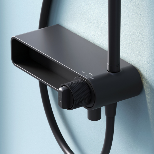 Душевая система со смесителем-полкой AM.PM X-Joy, F0785A722