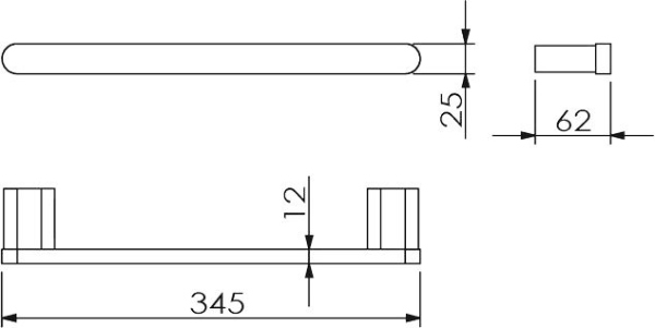 Поручень Langberger Lugano 24056A