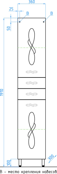 Колонна Style Line Венеция, ЛС-00000265