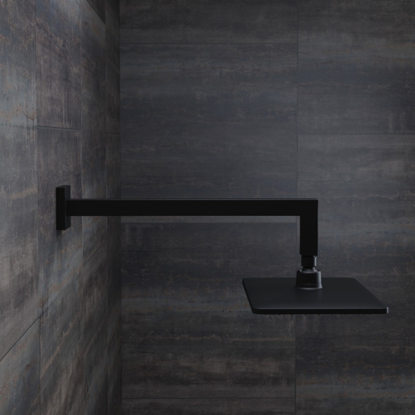 Кронштейн для верхнего душа в стену, квадратный, черный матовый, Optima Home, IDDIS (OPH41BSi61) Кронштейн для верхнего душа в стену, квадратный, черный матовый, Optima Home, IDDIS (OPH41BSi61)